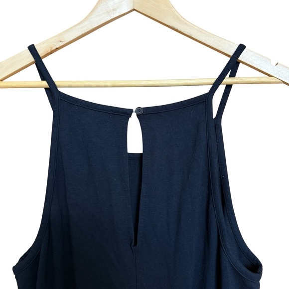 Anthropology Sundry Black Wide Leg Jumpsuit Size 3 #1623 NWT - Picture 6 of 7